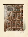 Walnut Cabinet, Property of Edward Dent-Shirley Charles Llewellyn Slocombe-Premier Image Canvas