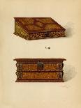 Cabinet Press Inlaid with Marqueterie, Property of the Marquess of Exeter-Shirley Charles Llewellyn Slocombe-Giclee Print