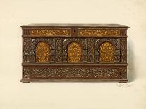 Chest of Drawers Inlaid with Marqueterie-Shirley Charles Llewellyn Slocombe-Premier Image Canvas