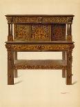 Walnut Cabinet, Property of Edward Dent-Shirley Charles Llewellyn Slocombe-Premier Image Canvas