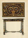 Table Inlaid with Marqueterie, Property of Lord Zouche of Haryngworth-Shirley Charles Llewellyn Slocombe-Giclee Print