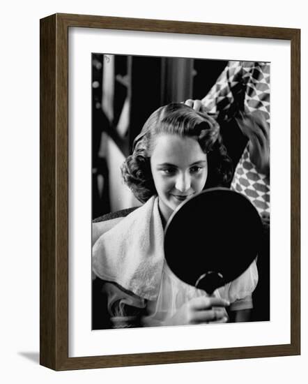 Shirley Laughlin, After Getting New Hair Style-Stan Wayman-Framed Photographic Print