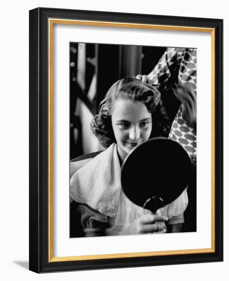 Shirley Laughlin, After Getting New Hair Style-Stan Wayman-Framed Photographic Print