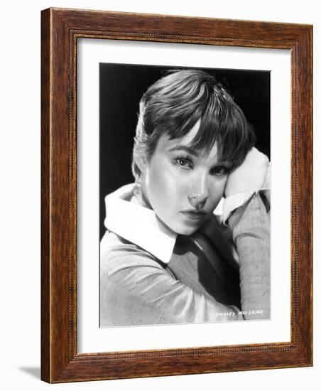 Shirley Maclaine, 1955-null-Framed Photo