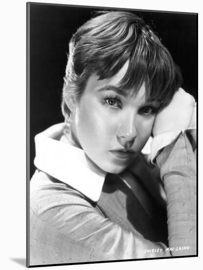Shirley Maclaine, 1955-null-Mounted Photo