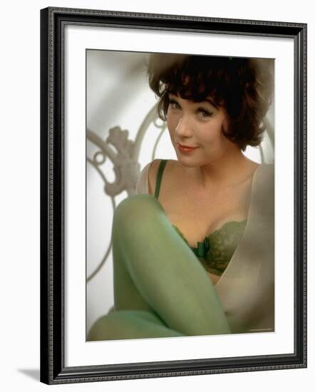 Shirley MacLaine as Irma in Motion Picture Irma La Douce, Directed by Billy Wilder-Gjon Mili-Framed Premium Photographic Print