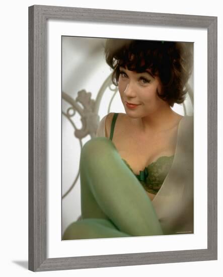 Shirley MacLaine as Irma in Motion Picture Irma La Douce, Directed by Billy Wilder-Gjon Mili-Framed Premium Photographic Print