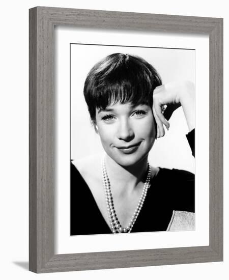 Shirley MacLaine as Seen in 'The Apartment', 1960-null-Framed Photo