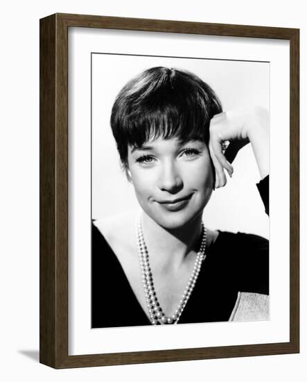 Shirley MacLaine as Seen in 'The Apartment', 1960-null-Framed Photo