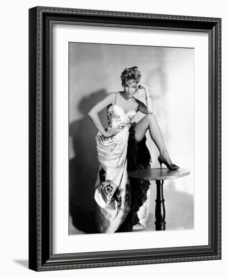 Shirley Maclaine. "Can-Can" 1960, Directed by Walter Lang-null-Framed Photographic Print