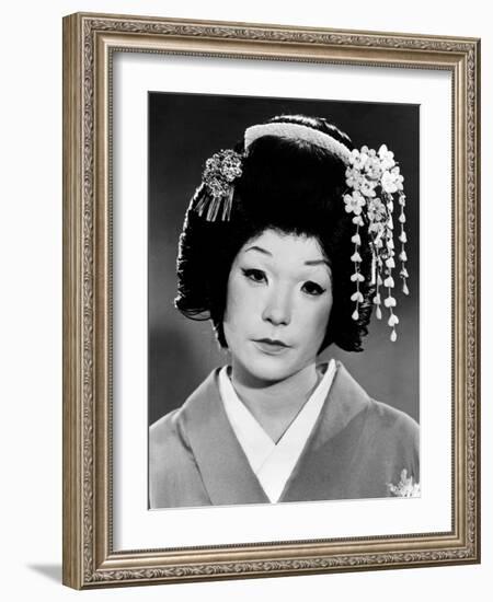 Shirley Maclaine. "My Geisha" 1962, Directed by Jack Cardiff-null-Framed Photographic Print