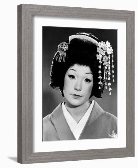 Shirley Maclaine. "My Geisha" 1962, Directed by Jack Cardiff-null-Framed Photographic Print