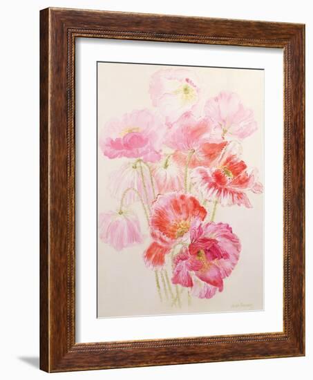 Shirley Poppies-Joan Thewsey-Framed Giclee Print