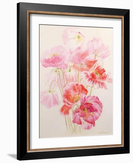 Shirley Poppies-Joan Thewsey-Framed Giclee Print