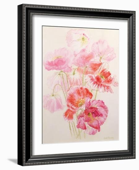 Shirley Poppies-Joan Thewsey-Framed Giclee Print