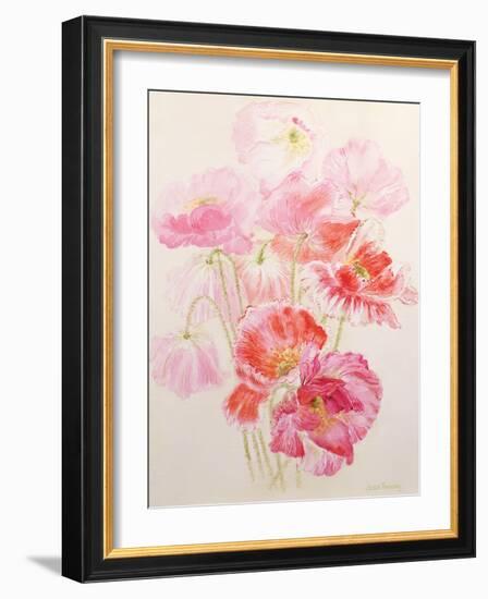 Shirley Poppies-Joan Thewsey-Framed Giclee Print