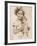 Shirley Temple American Child Star of the 1930s Seen Here with a Shirley Temple Doll-null-Framed Photographic Print