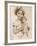 Shirley Temple American Child Star of the 1930s Seen Here with a Shirley Temple Doll-null-Framed Photographic Print