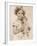 Shirley Temple American Child Star of the 1930s Seen Here with a Shirley Temple Doll-null-Framed Photographic Print