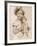 Shirley Temple American Child Star of the 1930s Seen Here with a Shirley Temple Doll-null-Framed Photographic Print