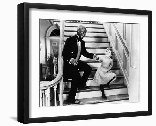 Shirley Temple, Bill Robinson, the Little Colonel, 1935-null-Framed Photographic Print