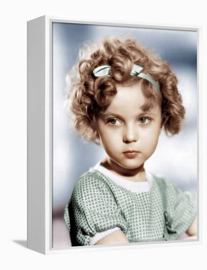 Shirley Temple, ca. 1934-null-Framed Stretched Canvas