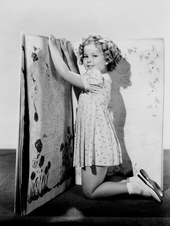 'Shirley Temple, Ca. 1936' Photo Art