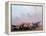 Shirtless American Soldiers of 1st Batt, Erect Canopy over a Sandbagged Position in Vietnam War-Co Rentmeester-Framed Premier Image Canvas