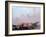 Shirtless American Soldiers of 1st Batt, Erect Canopy over a Sandbagged Position in Vietnam War-Co Rentmeester-Framed Photographic Print