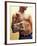 Shirtless Man Carrying an Animal Print Purse-Steve Cicero-Framed Photographic Print