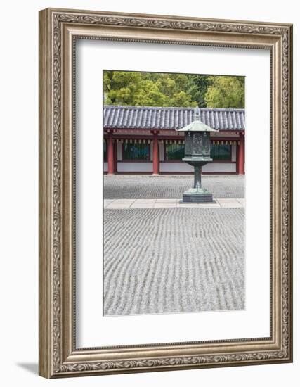 Shitenno-Ji Temple, Tennoji, Osaka, Kansai, Japan-Ian Trower-Framed Photographic Print