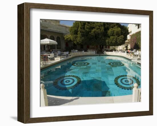 Shiv Niwas Palace, a Former Royal Guest House and Now a Heritage Hotel, Udaipur, India-R H Productions-Framed Photographic Print