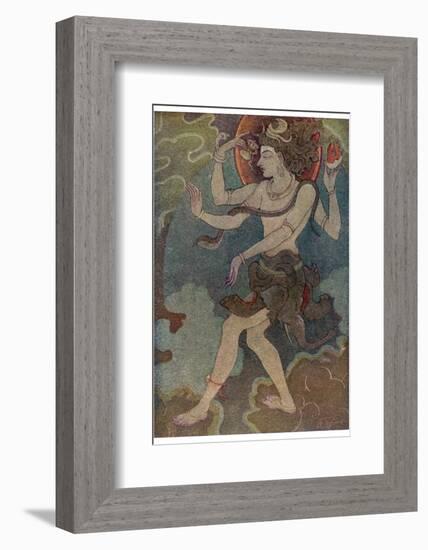 Shiva as Nataraja-Khitindra Nath Mazumdar-Framed Photographic Print