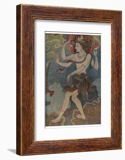 Shiva as Nataraja-Khitindra Nath Mazumdar-Framed Photographic Print