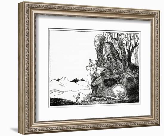 Shiva, from 'The Book of Myths' by Amy Cruse, 1925-null-Framed Giclee Print