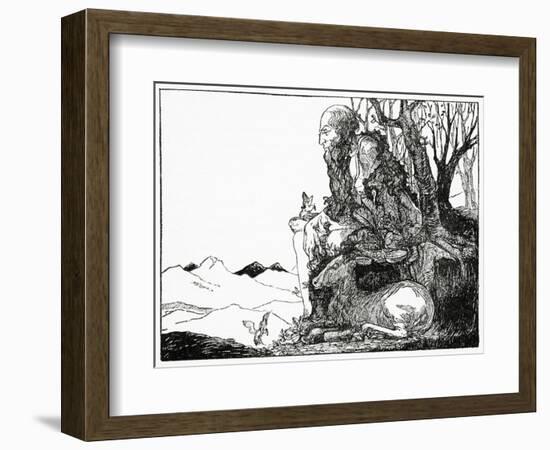 Shiva, from 'The Book of Myths' by Amy Cruse, 1925--Framed Giclee Print