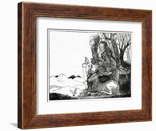 Shiva, from 'The Book of Myths' by Amy Cruse, 1925-null-Framed Giclee Print