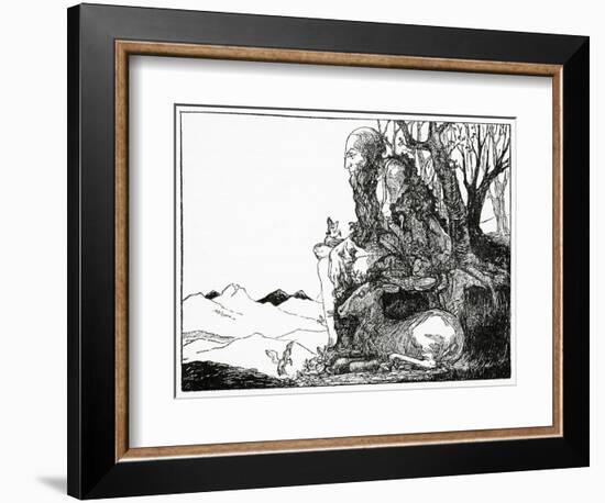 Shiva, from 'The Book of Myths' by Amy Cruse, 1925-null-Framed Giclee Print