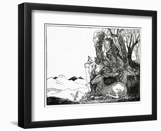 Shiva, from 'The Book of Myths' by Amy Cruse, 1925-null-Framed Giclee Print