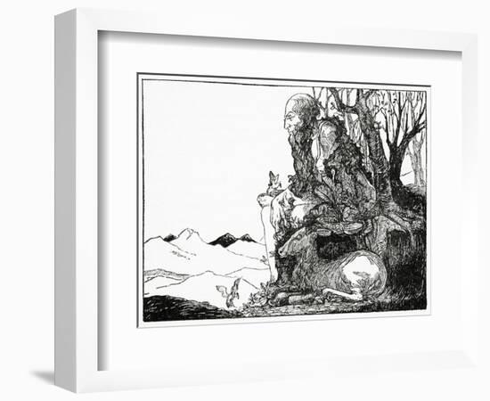 Shiva, from 'The Book of Myths' by Amy Cruse, 1925-null-Framed Giclee Print