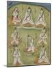 Shiva in Eight Yogic Postures, India-null-Mounted Giclee Print