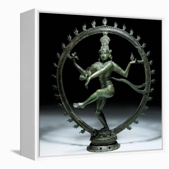 Shiva Nataraja in Bronze, 12th Century-null-Framed Premier Image Canvas