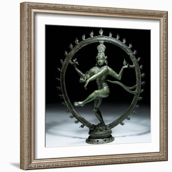 Shiva Nataraja in Bronze, 12th Century-null-Framed Photographic Print