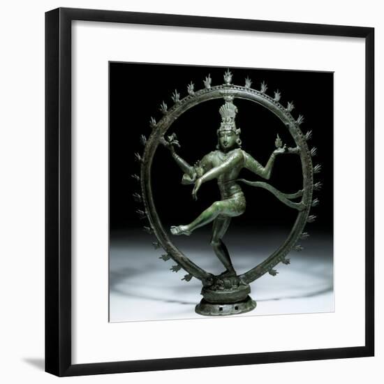 Shiva Nataraja in Bronze, 12th Century-null-Framed Photographic Print