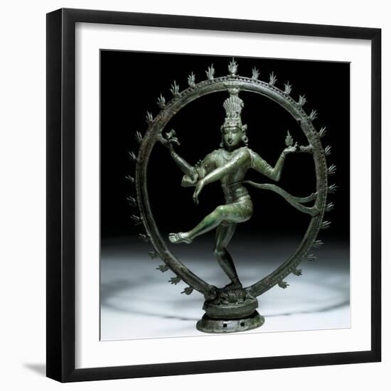 Shiva Nataraja in Bronze, 12th Century-null-Framed Photographic Print