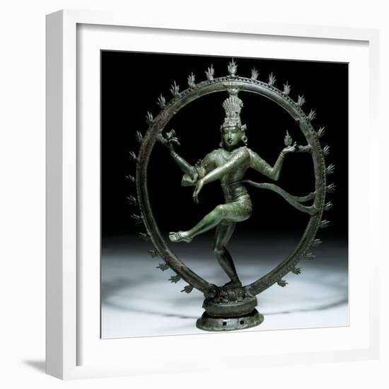 Shiva Nataraja in Bronze, 12th Century-null-Framed Photographic Print