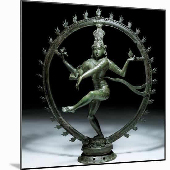 Shiva Nataraja in Bronze, 12th Century-null-Mounted Photographic Print