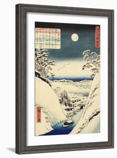 Sho Hei Bridge, November 1862-null-Framed Giclee Print