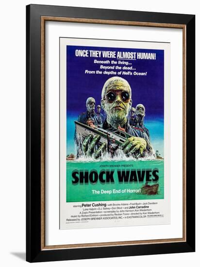 Shock Waves-null-Framed Premium Giclee Print