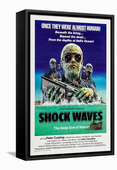 Shock Waves-null-Framed Stretched Canvas